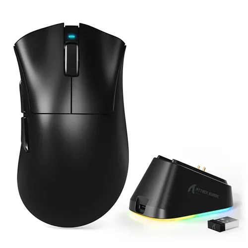 Attack Shark V3PRO UltraLight Black Wireless Gaming Mouse