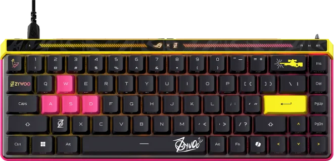 ASUS ROG Falchion Ace HFX ZywOo Edition Gaming Keyboard