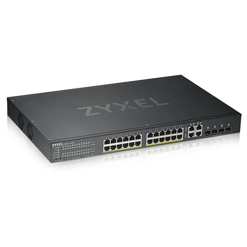 Zyxel NebulaFlex GS1920-24HPv2 (GS192024HPV2-EU0101F) 24-Port L2 Smart Managed Gigabit PoE Switch