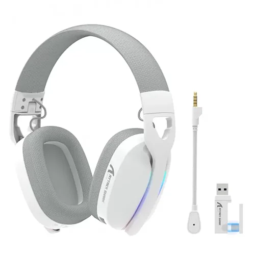 Attack Shark L90 TriMode Wireless White Headset