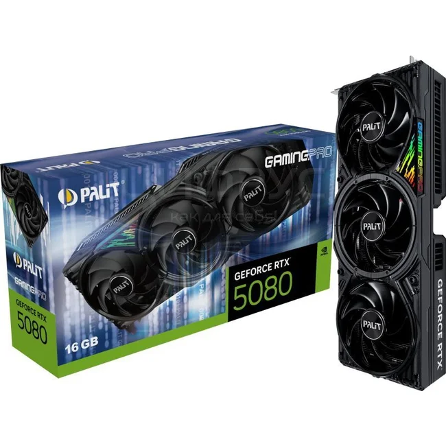 Palit GamingPro  GeForce RTX 5080 16GB 256bit (NE75080019T2-FB2031A)