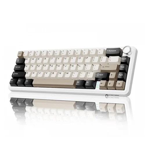 Attack Shark X66 White Gaming Mechanical Keyboard