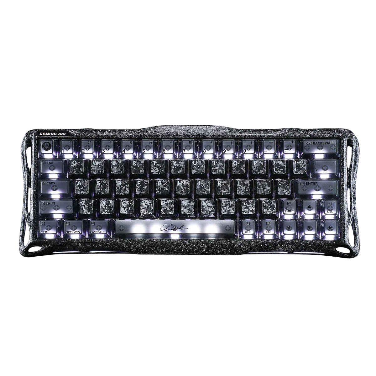 GravaStar Mercury V60 Pro Special Edition Cyber Frost Black Gaming Keyboard