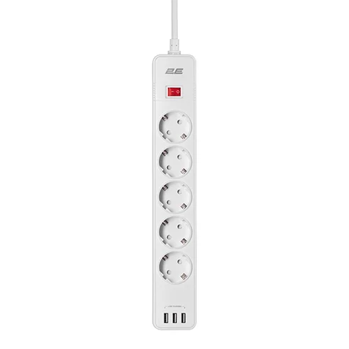 2E 2E-SP515M2USBWH Elektrik sebeke filteri