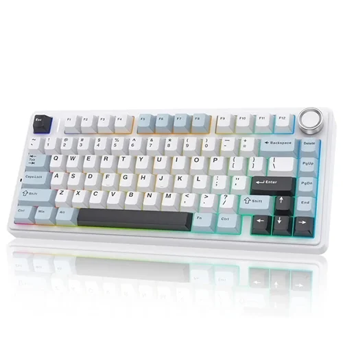 AULA F75 Glacier Blue Mechanical Gaming Keyboard