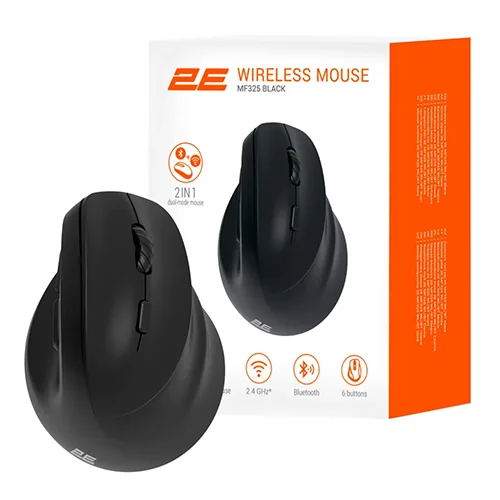 2E MF325 Silent (2E-MF325WBK) Wireless Mouse