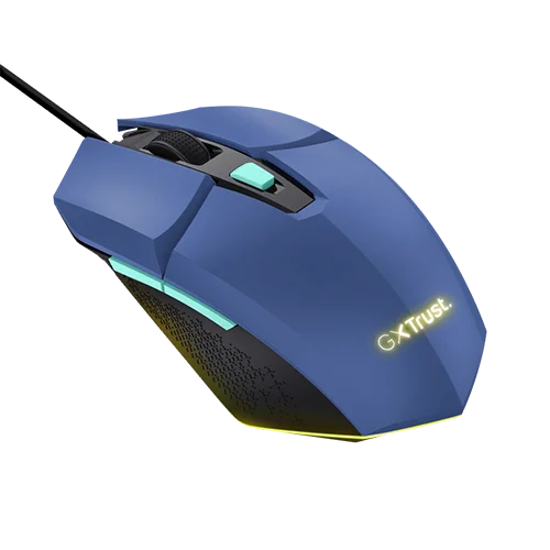 Trust GXT 109 Felox Illuminated Blue Gaming Mouse