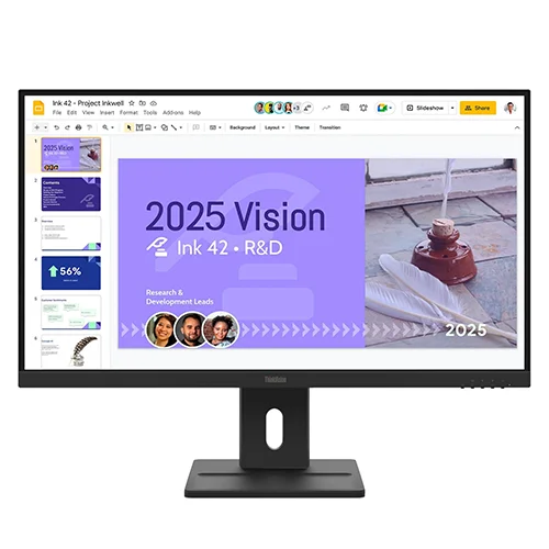 Lenovo ThinkVision E27Q-40 (64BDGAR4EU) 27-inch QHD IPS Monitor