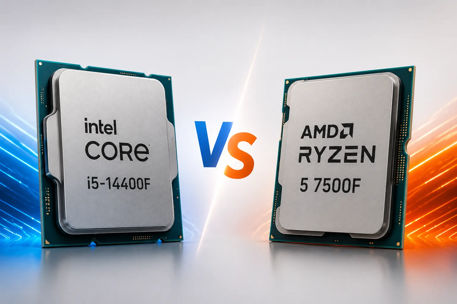 Intel Core i5-14400F vs AMD Ryzen 5 7500F &ndash; Oyun ve Gundelik Istifade ucun Hansi Prosessor Daha Yaxsidir?