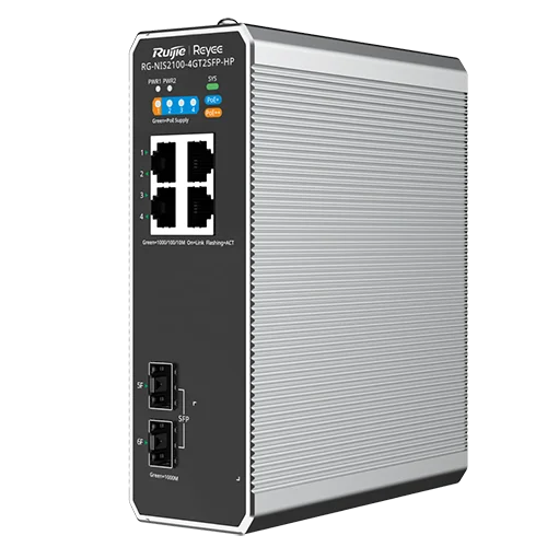 Reyee RG-NIS2100-4GT2SFP-HP Industrial Cloud Managed Switch