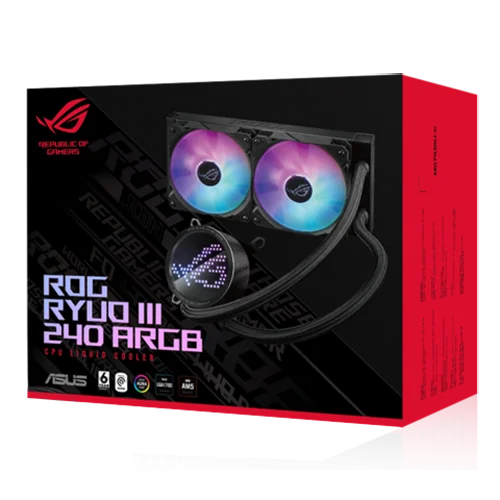 ASUS ROG Ryuo III 240 ARGB (90RC00J1-M0UAY0) Liquid CPU Cooler