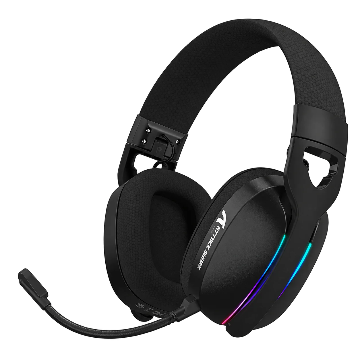 Attack Shark L90 Black Simsiz Gaming Qulaqliq