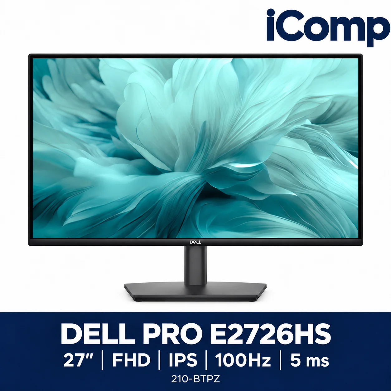 Dell Pro E2726HS 27-inch FHD IPS 100Hz Adjustable Stand Monitor (210-BTPZ)