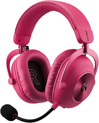 Logitech G PRO X3 Lightspeed Magenta Wireless Gaming Headset