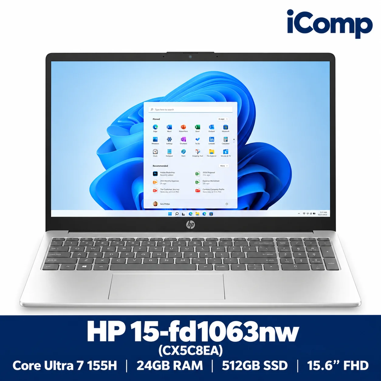 HP 15-fd1063nw (CX5C8EA) Laptop