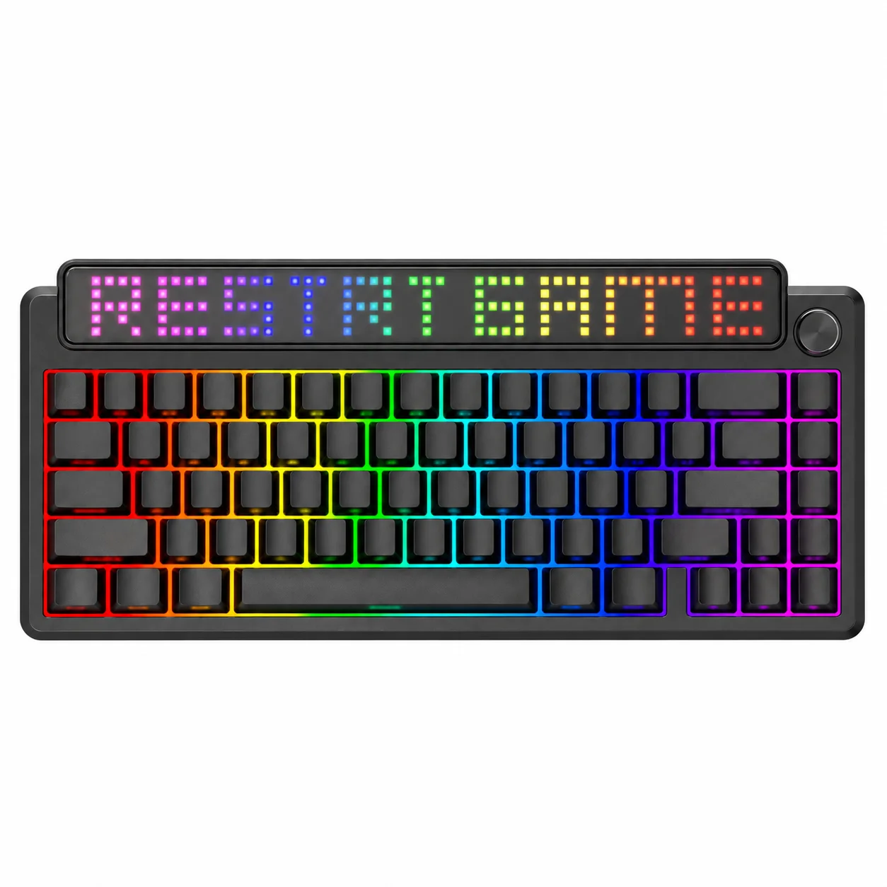 Ajazz Pixel68 Black Side Gaming Keyboard