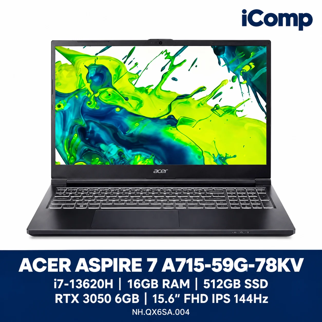 Acer Aspire 7 A715-59G-78KV (NH.QX6SA.004) Gaming Laptop