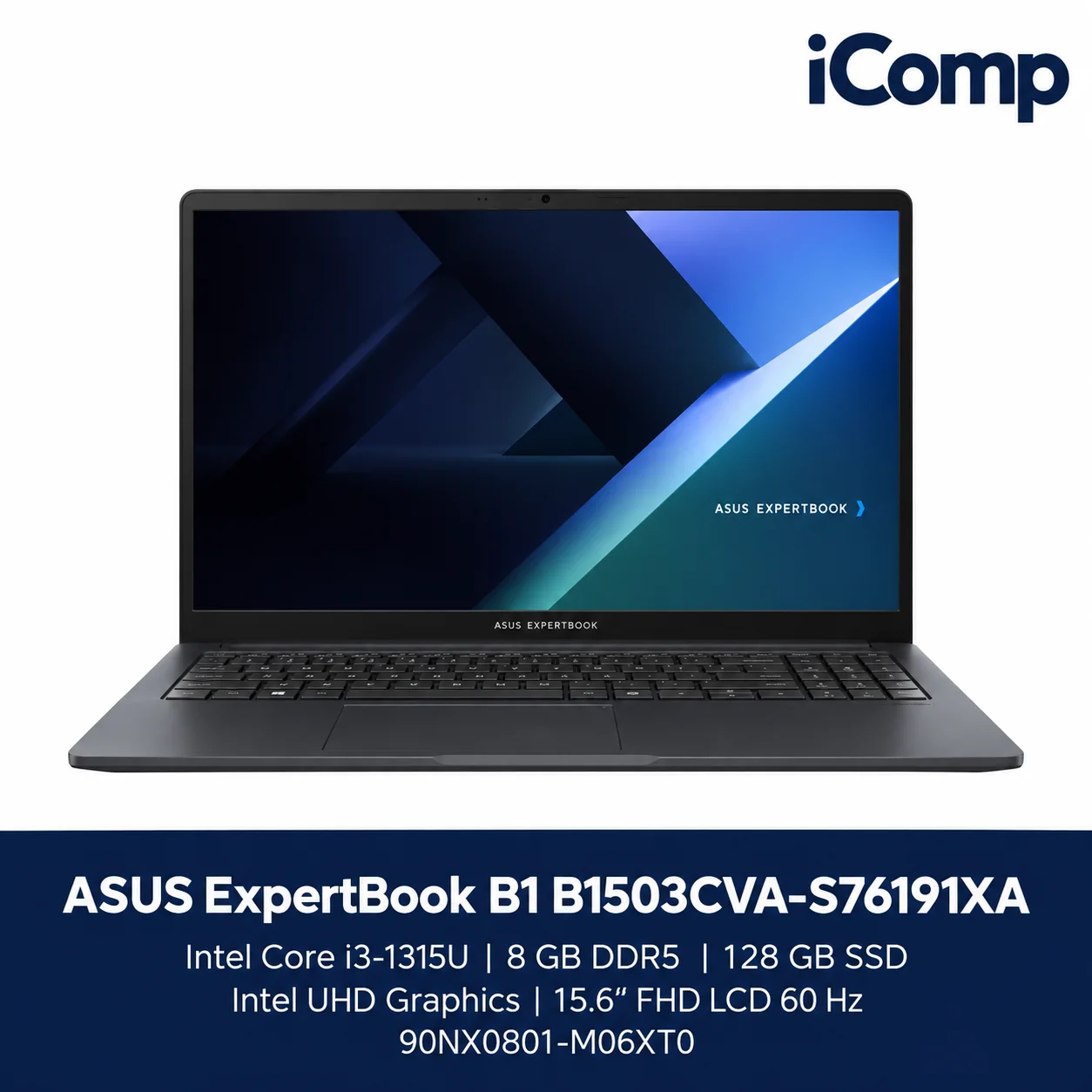 ASUS ExpertBook B1 B1503CVA-S76191XA (90NX0801-M06XT0) Laptop