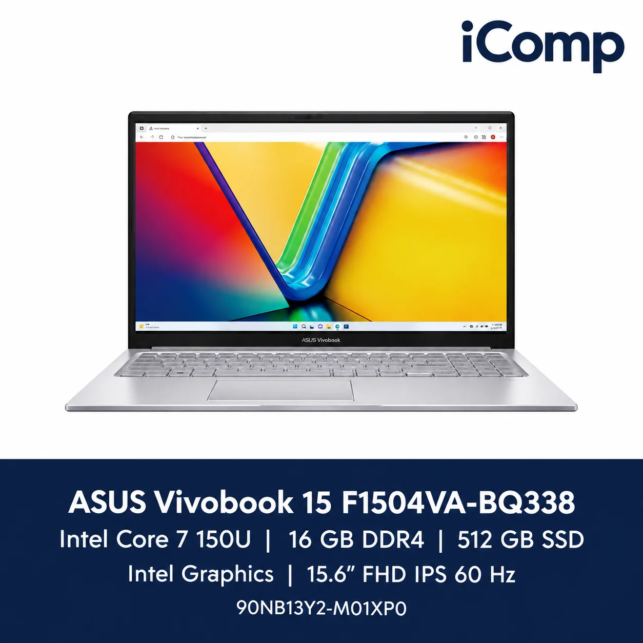 ASUS Vivobook 15 F1504VA-BQ338 (90NB13Y2-M01XP0) Laptop