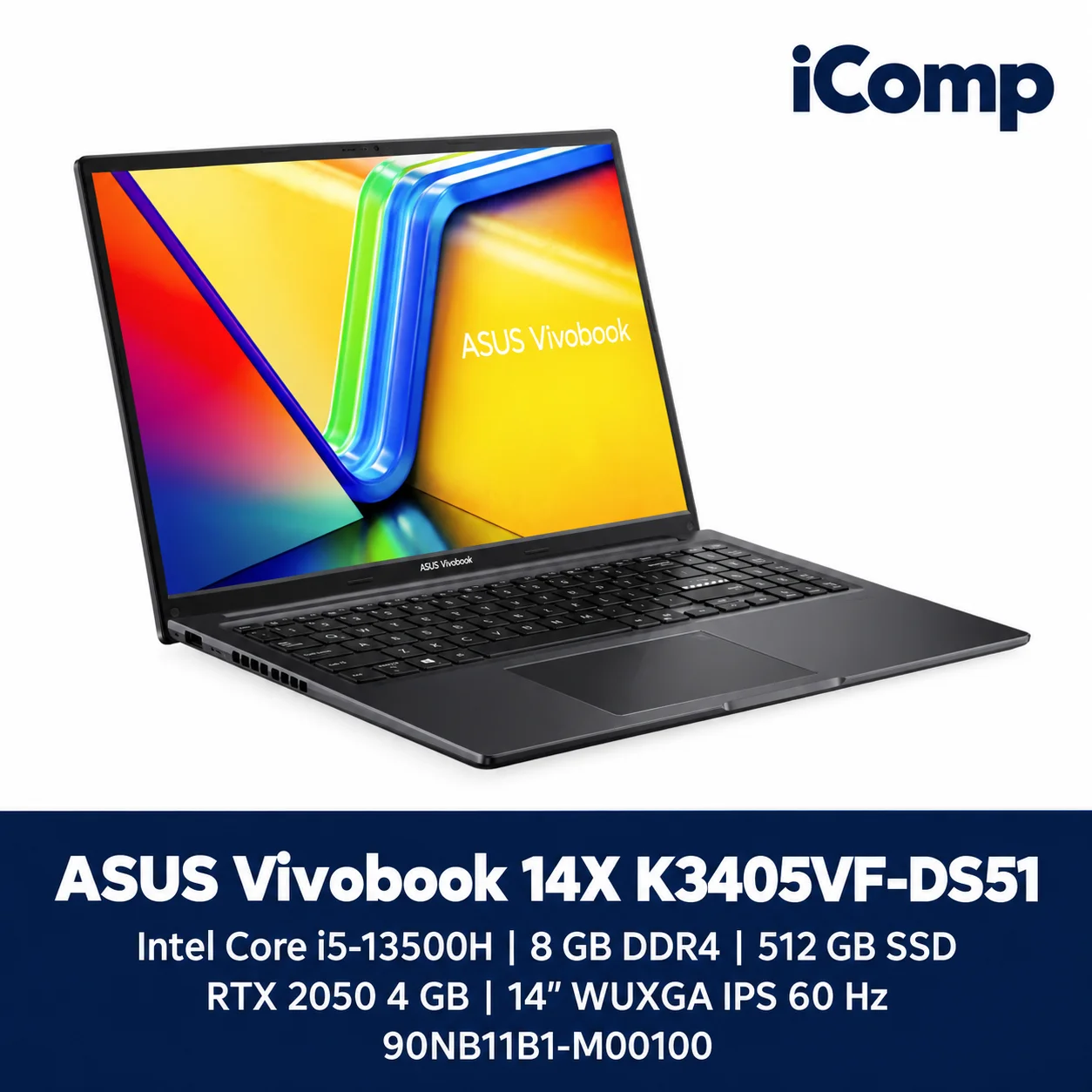 ASUS Vivobook 14X K3405VF-DS51 (90NB11B1-M00100) Laptop