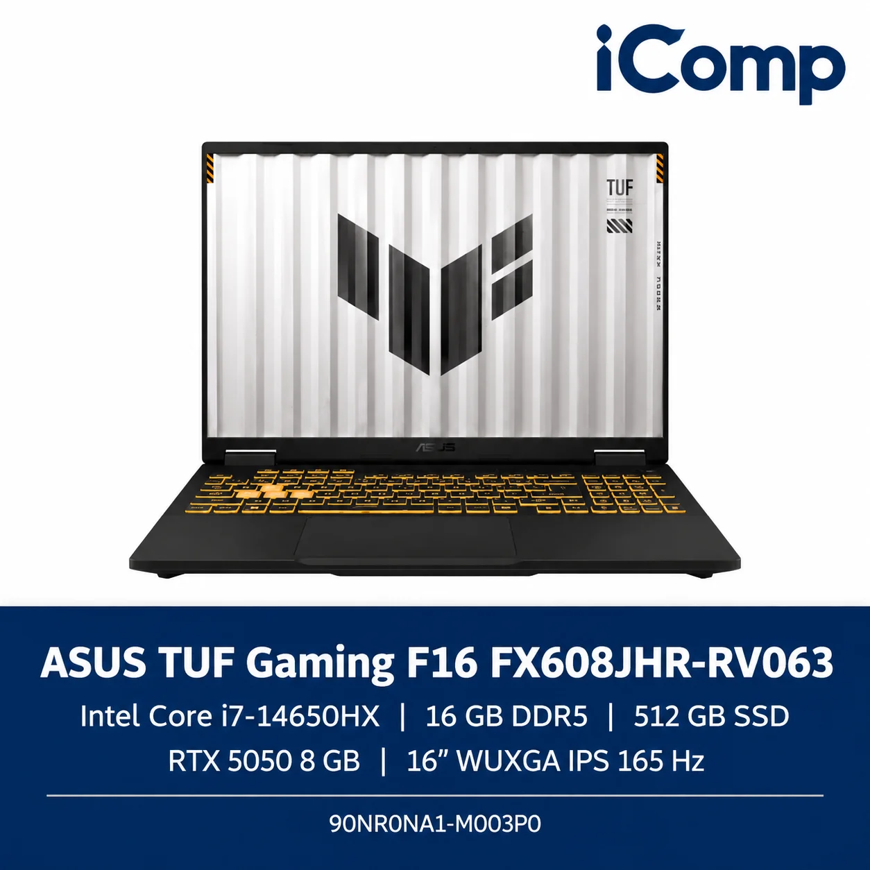 ASUS TUF Gaming F16 FX608JHR-RV063 (90NR0NA1-M003P0) Gaming Laptop