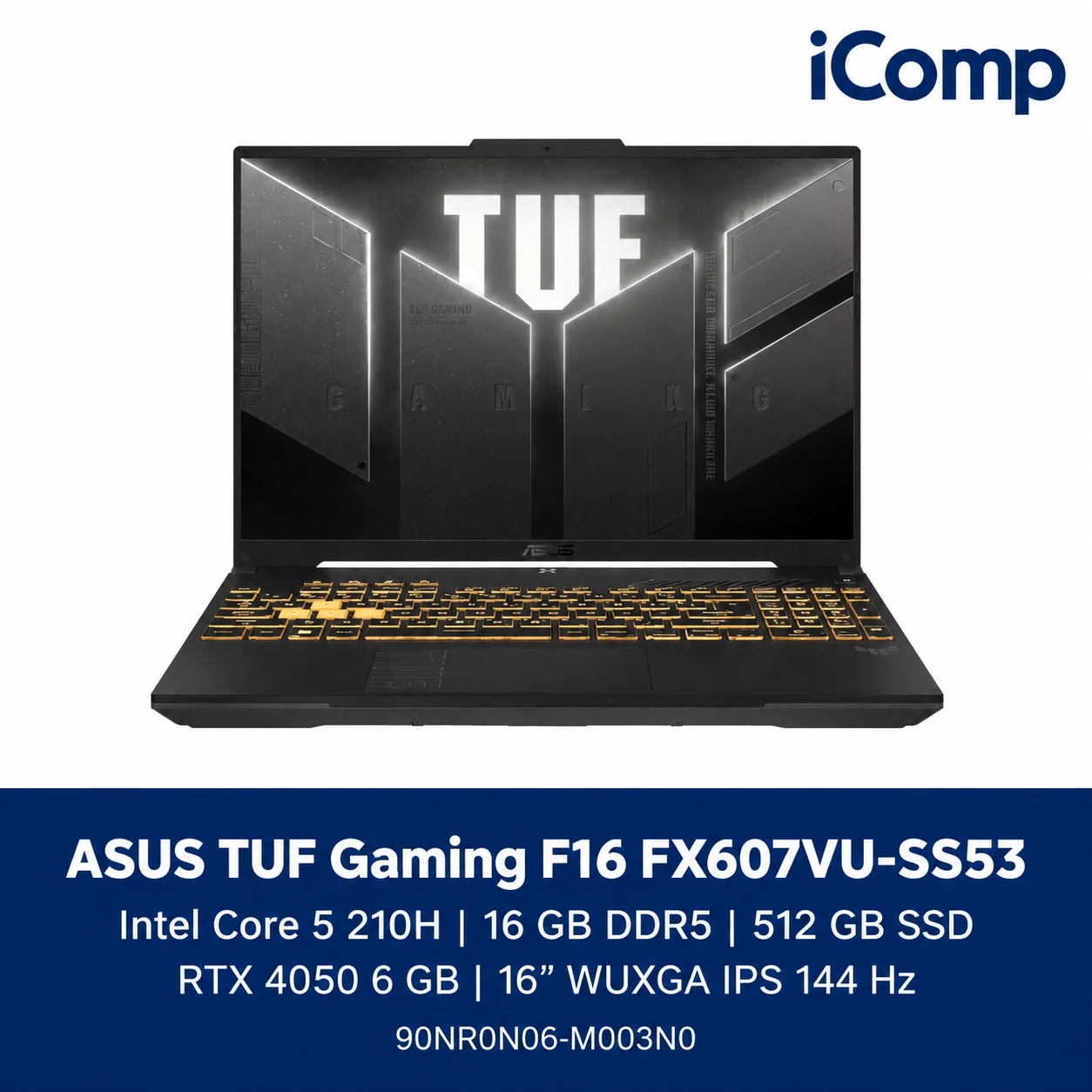 ASUS TUF Gaming F16 FX607VU-SS53 (90NR0N06-M003N0) Gaming Laptop