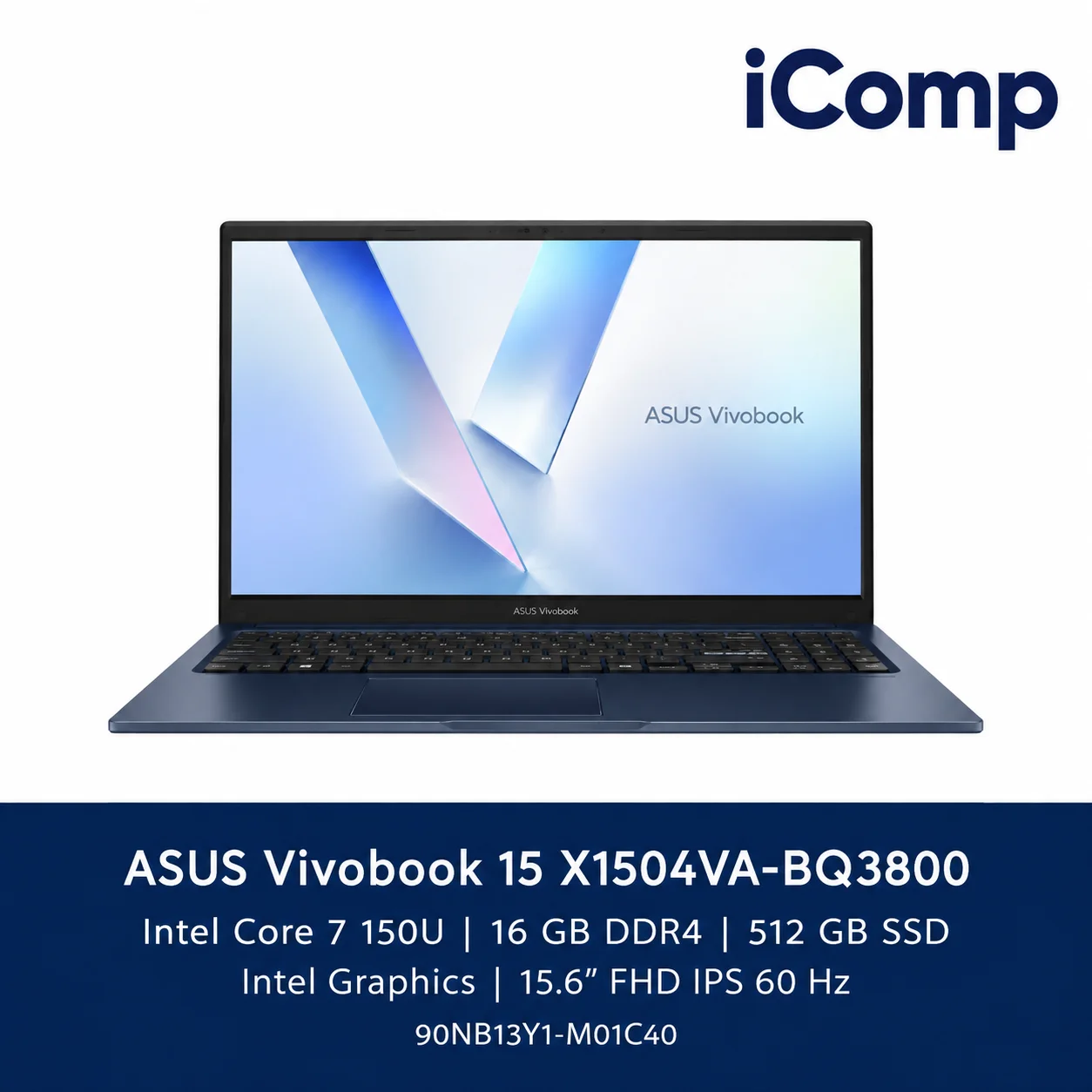 ASUS Vivobook 15 X1504VA-BQ3800 (90NB13Y1-M01C40) Laptop