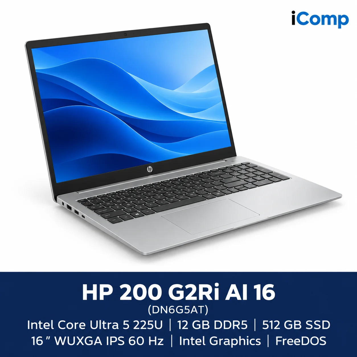 HP 200 G2Ri AI 16 (DN6G5AT) Laptop