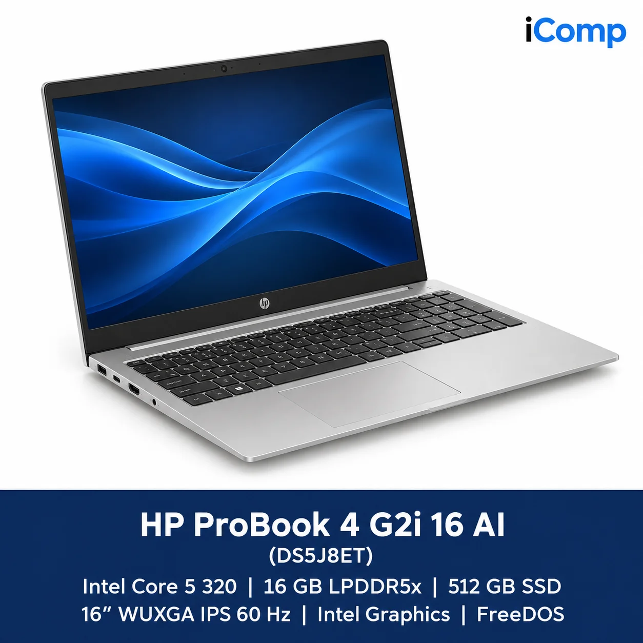 HP ProBook 4 G2i 16 AI (DS5J8ET) Laptop