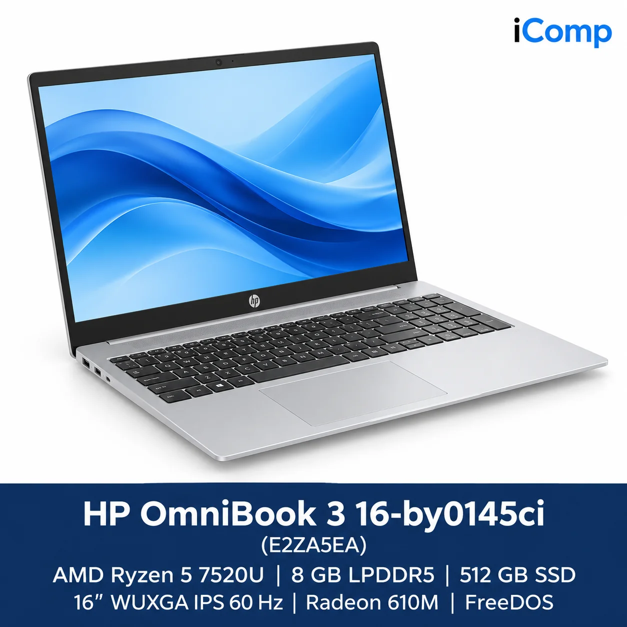 HP OmniBook 3 16-by0145ci (E2ZA5EA) Laptop