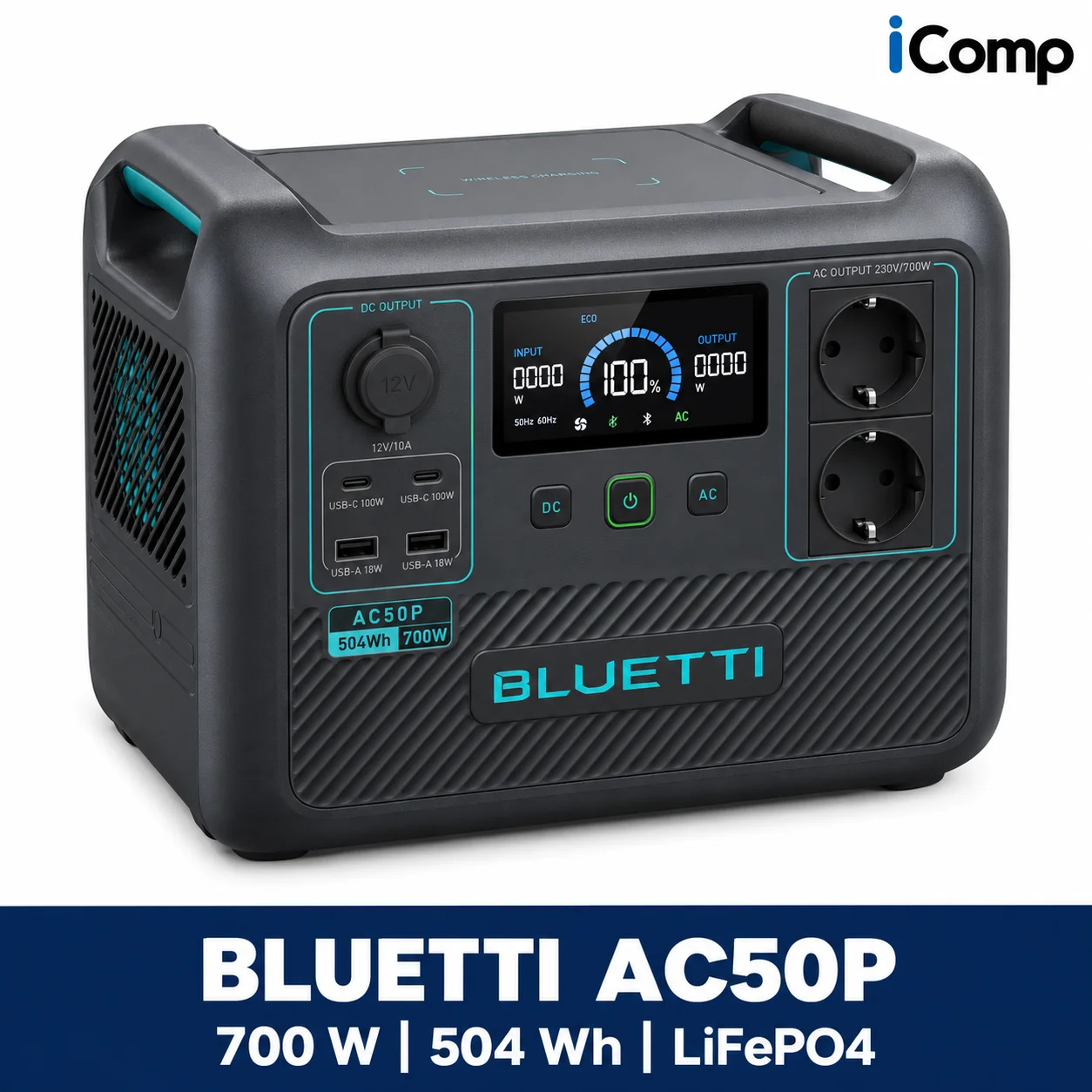 BLUETTI AC50P 700W 504Wh Enerji Stansiyasi