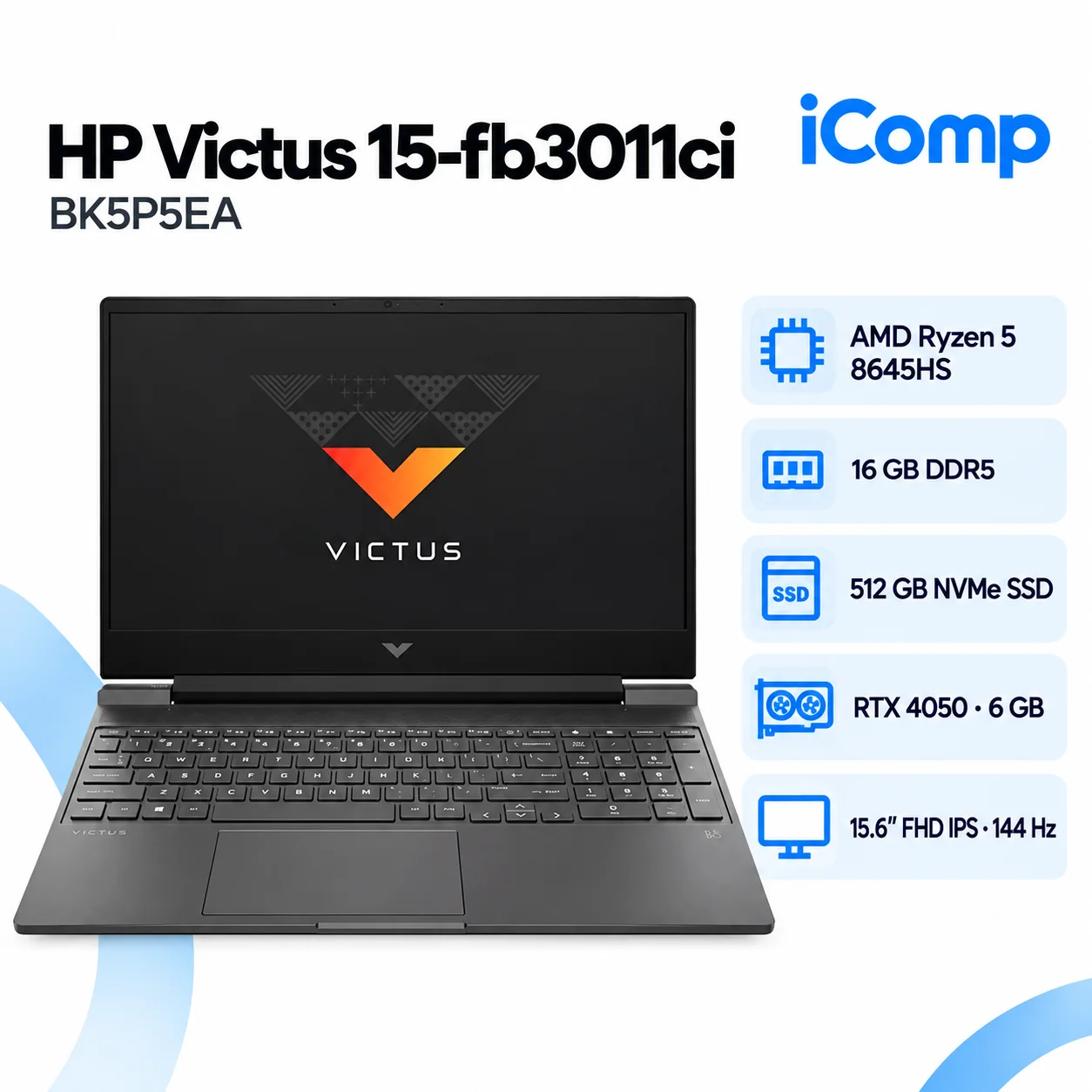 HP Victus 15-FB3011CI (BK5P5EA) Gaming Notebook