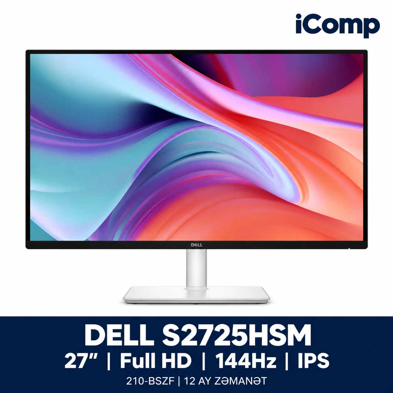 Dell 27 Plus S2725HSM 27-inch Full HD IPS 144Hz Monitor