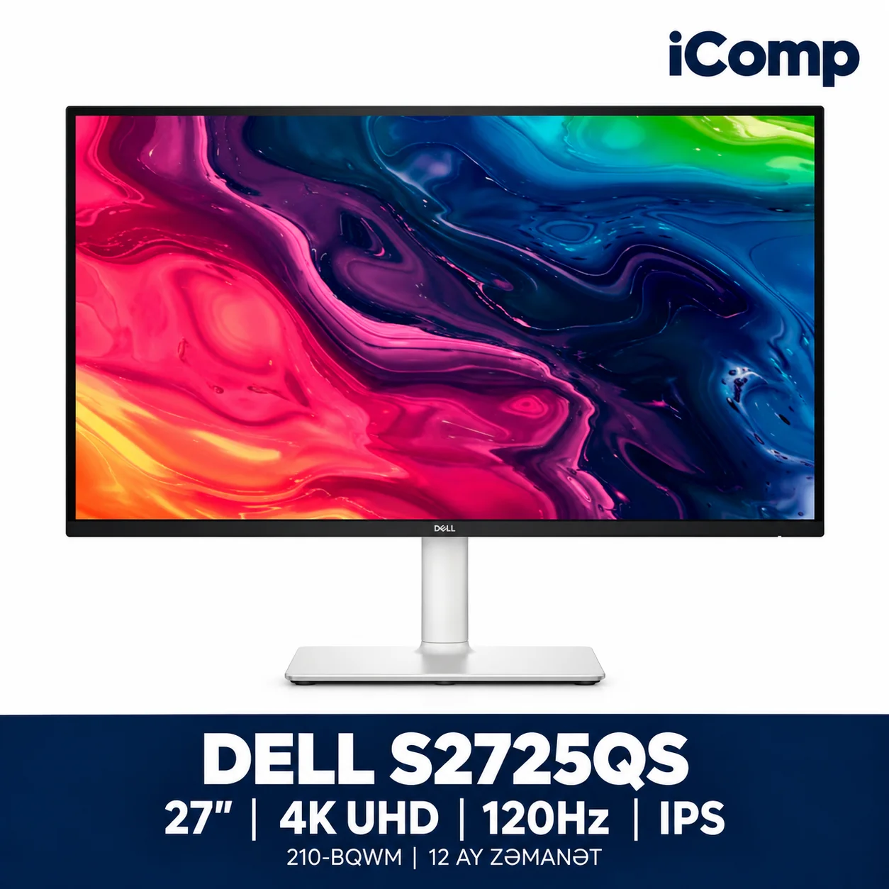 Dell 27 Plus S2725QS 27-inch 4K UHD IPS 120Hz Monitor