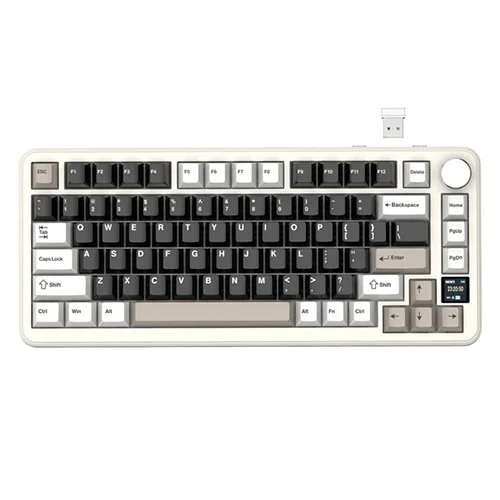 Attack Shark X85 Pro Cheese White Gaming Keyboard