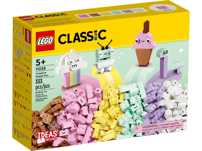 LEGO Classic Creative Pastel Fun (11028) konstruktor