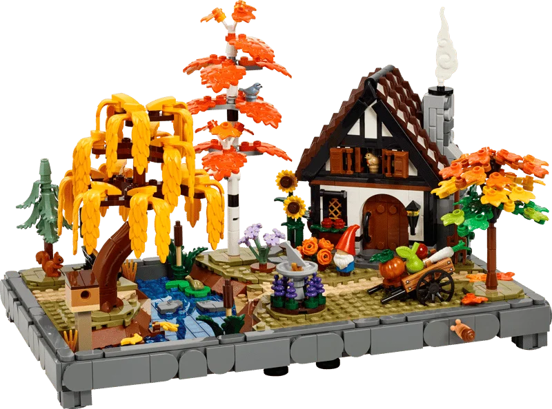 LEGO Icons Autumn Cottage Garden (11372) konstruktor