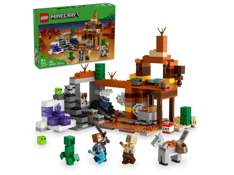 LEGO Minecraft The Badlands Mineshaft (21263) konstruktor