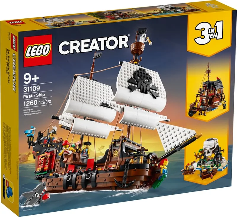 LEGO Creator Pirate Ship (31109) konstruktor