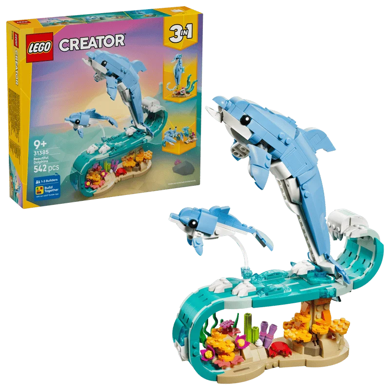 LEGO Creator Sea Animals: Beautiful Dolphins (31385) konstruktor