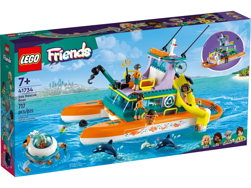 LEGO Friends Sea Rescue Boat (41734) konstruktor