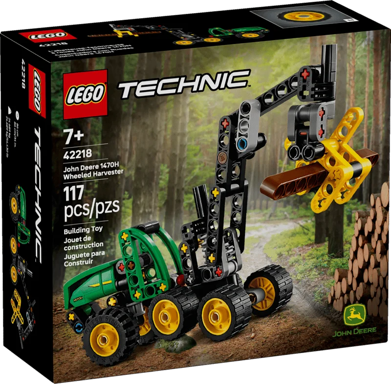 LEGO Technic John Deere 1470H Wheeled Harvester (42218) konstruktor