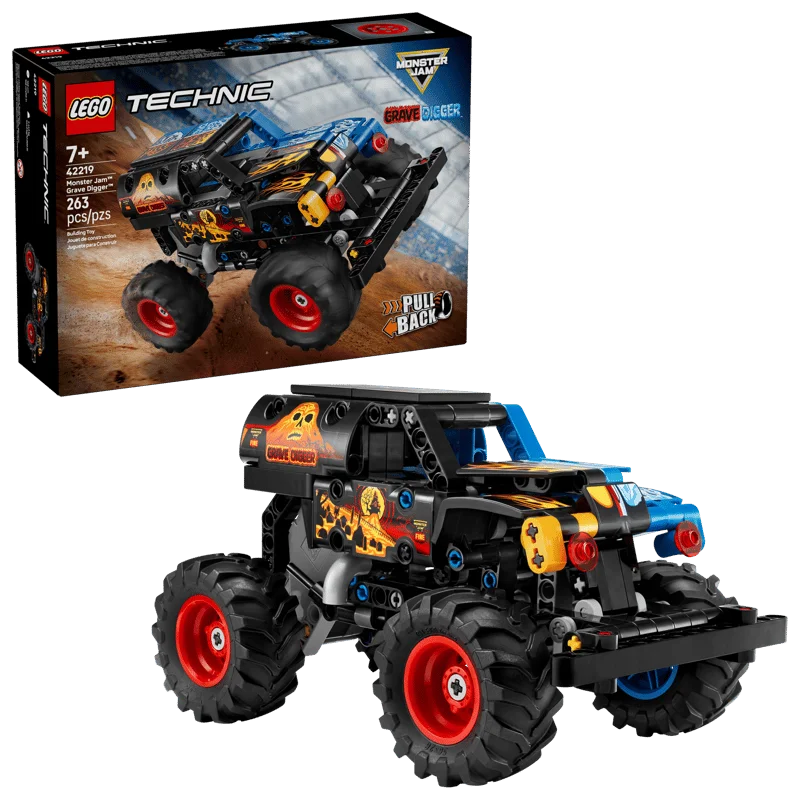 LEGO Technic Monster Jam Grave Digger Fire and Ice (42219) konstruktor