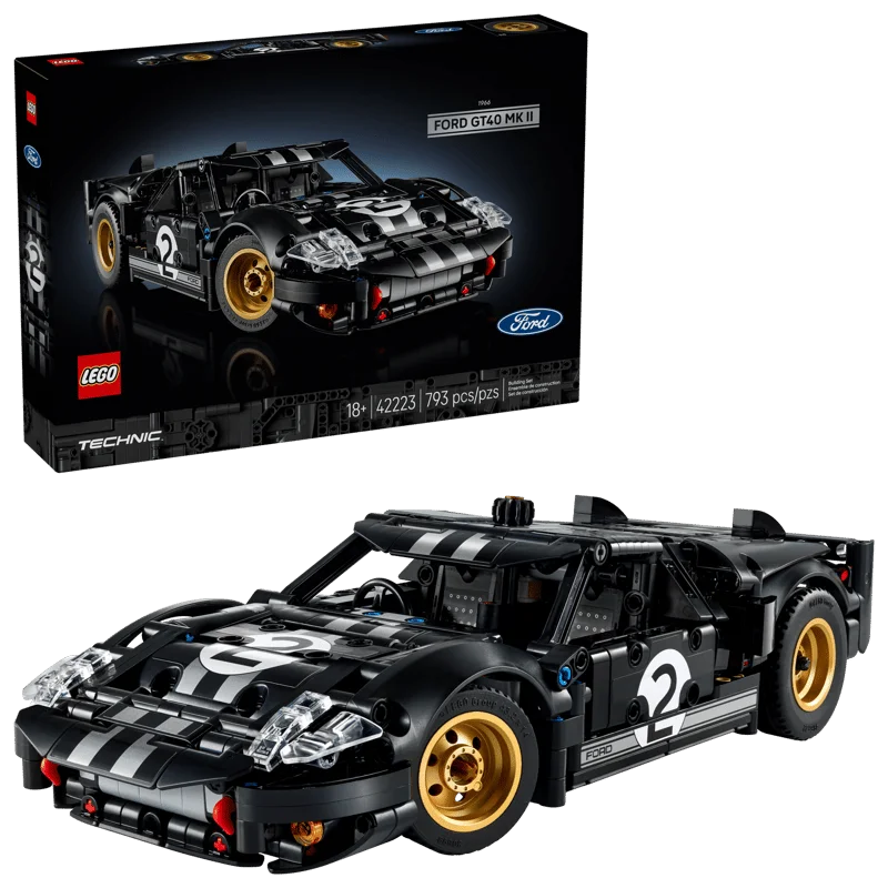 LEGO Technic 1966 Ford GT40 MKII Race Car (42223) konstruktor