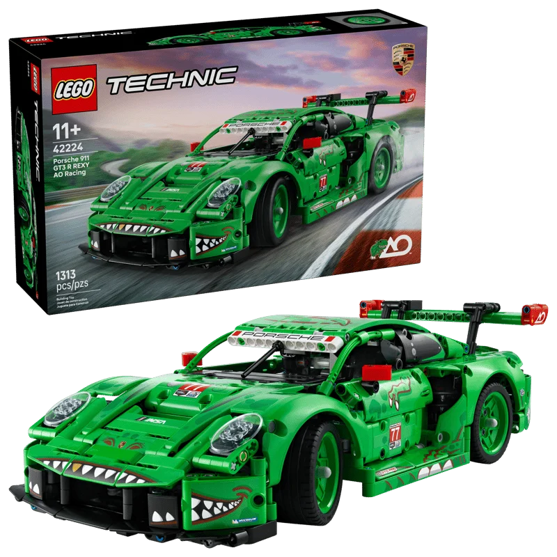 LEGO Technic Porsche 911 GT3 R REXY AO Racing Car (42224) konstruktor