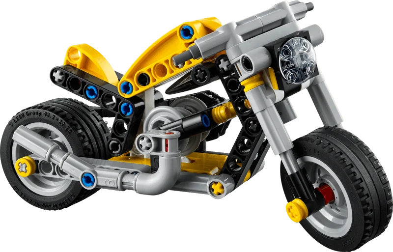 LEGO Technic Yellow Motorcycle (42225) konstruktor