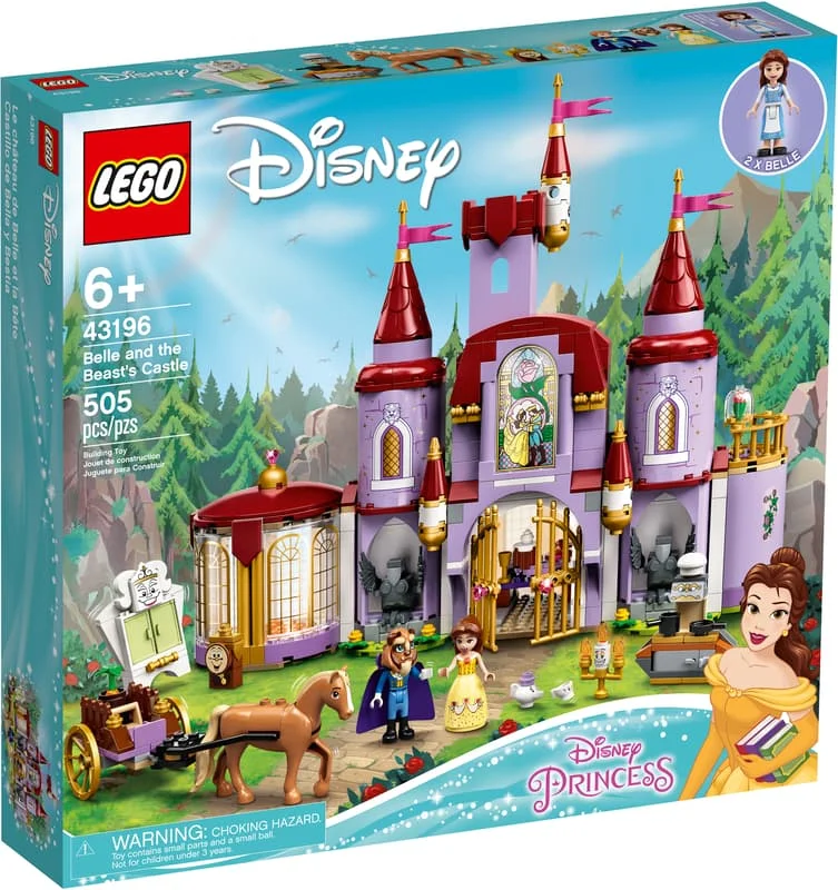 LEGO Disney Belle and the Beast's Castle (43196) konstruktor