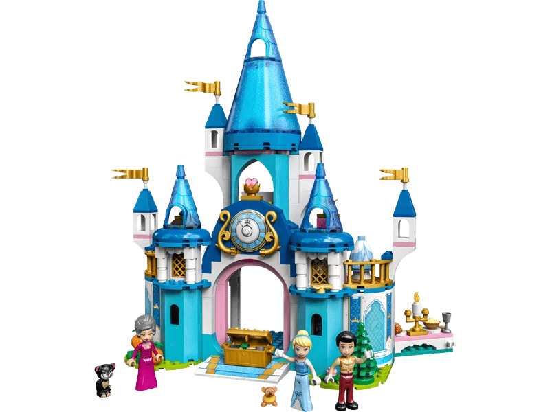 LEGO Disney Cinderella and Prince Charming's Castle (43206) konstruktor