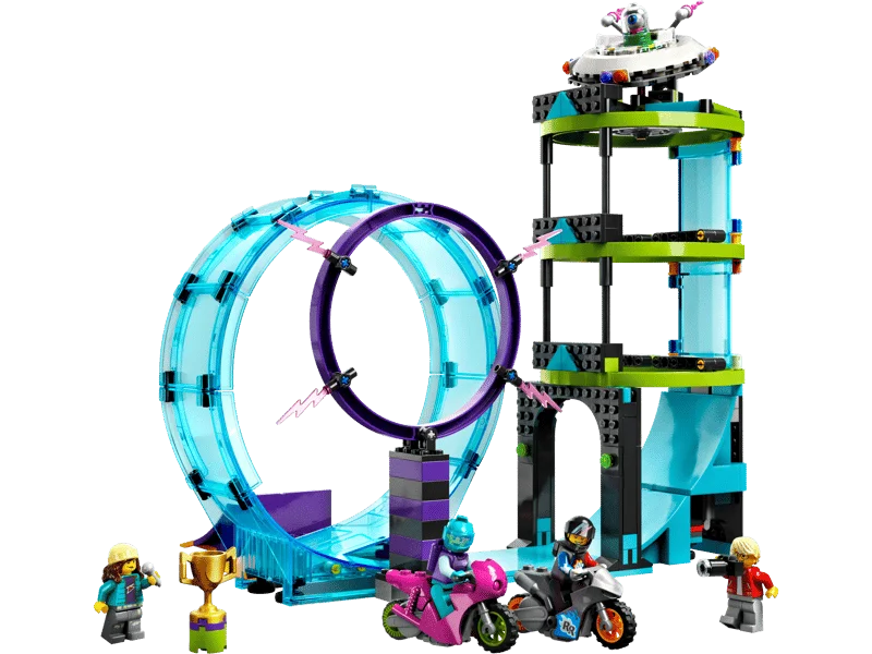LEGO City Ultimate Stunt Riders Challenge (60361) konstruktor