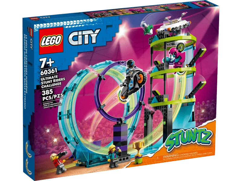LEGO City Ultimate Stunt Riders Challenge (60361) konstruktor